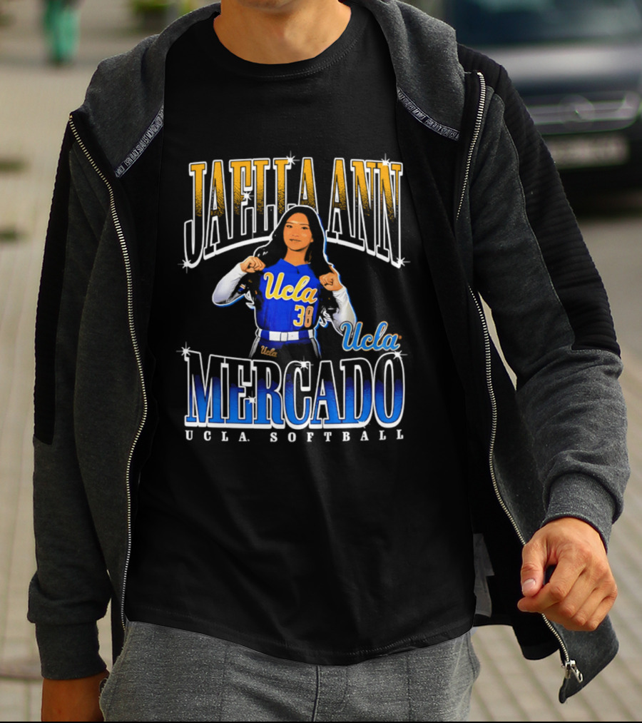 UCLA Softball Jaella Ann Mercado Number 38 T-Shirt