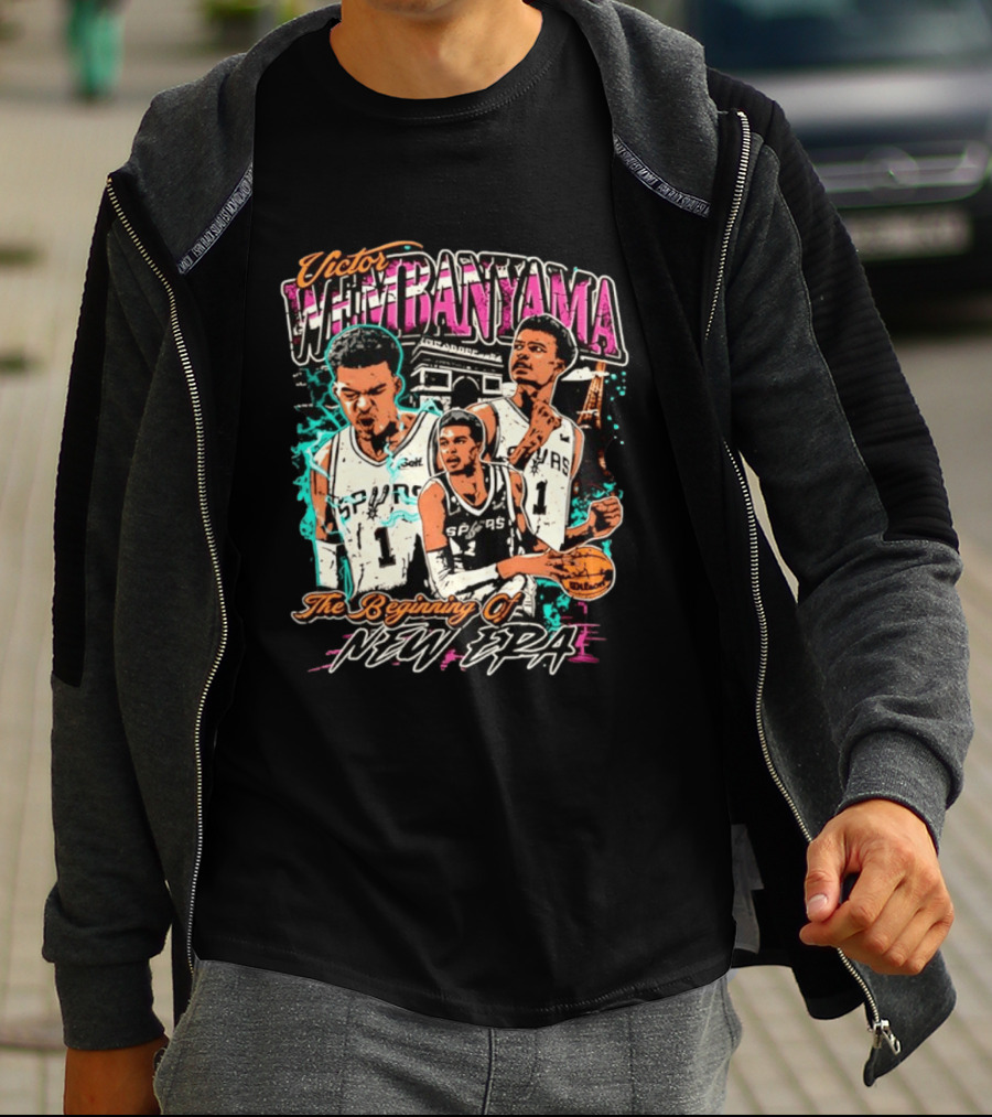 Victor Wembanyama San Antonio Spurs The Beginning Of New Era T-Shirt