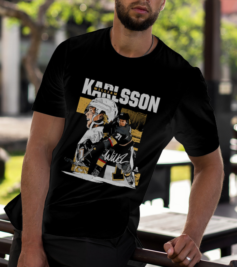 William Karlsson 71 Vegas Golden Knights NHL Player T-Shirt