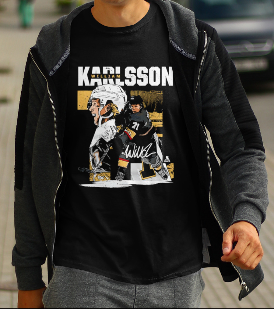 William Karlsson 71 Vegas Golden Knights NHL Player T-Shirt