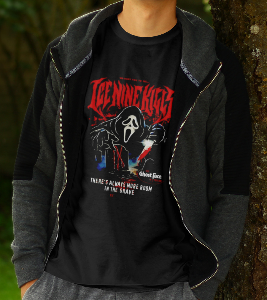Ice Nine Kills Ghost Face There's Always More Room In The Grave T-Shirt