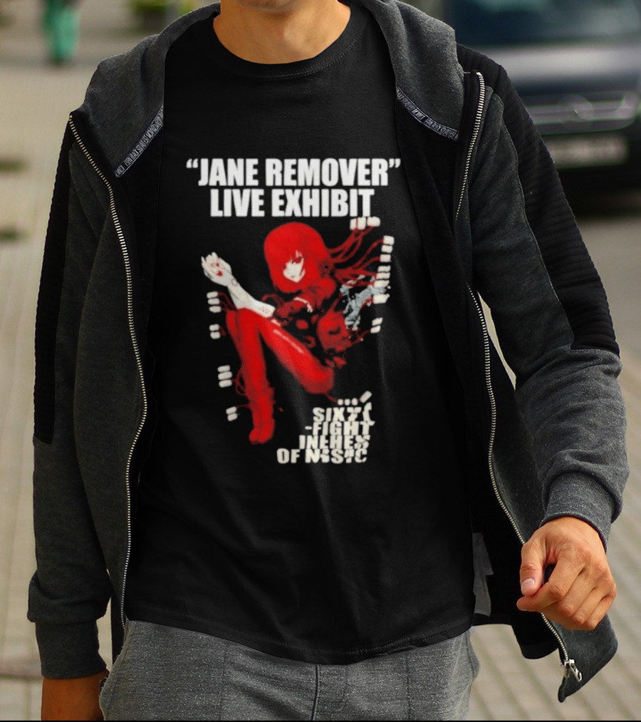Jane Remover Live Exhibit Neon Genesis Sixty Fight Inches Of Music T-Shirt