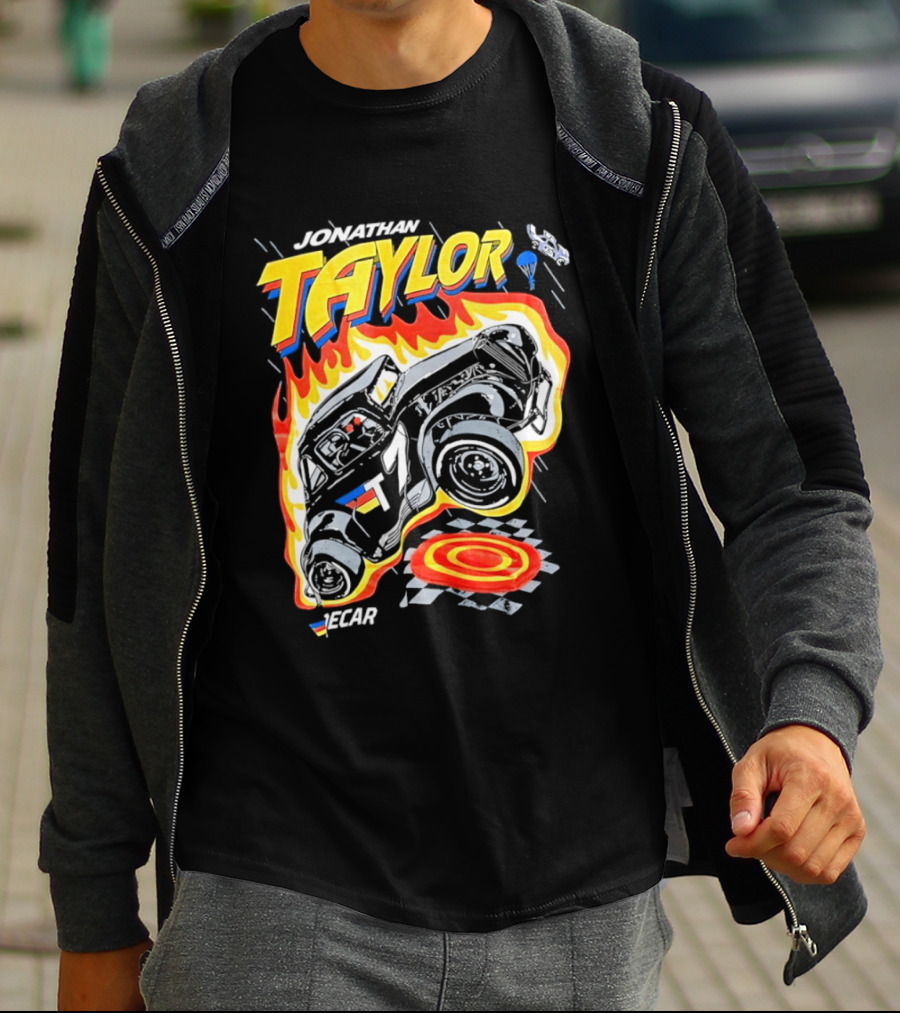 Jonathan Taylor Racecar Indianapolis T7 JECAR T-Shirt