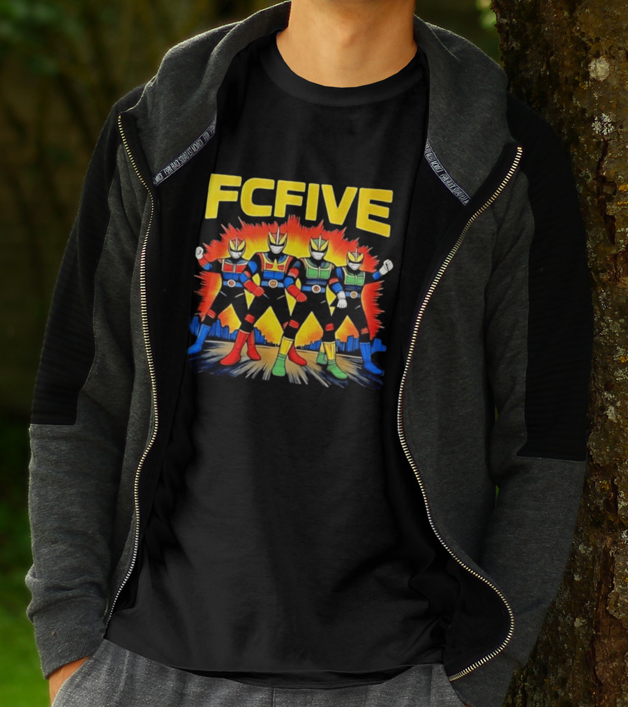 FCFIVE Kamen Rider Fourze Inspired Collaboration T-Shirt