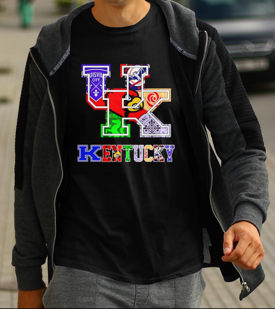 KY Wildcats Cardinals Louisville City Racing Lexington Kentucky T-Shirt