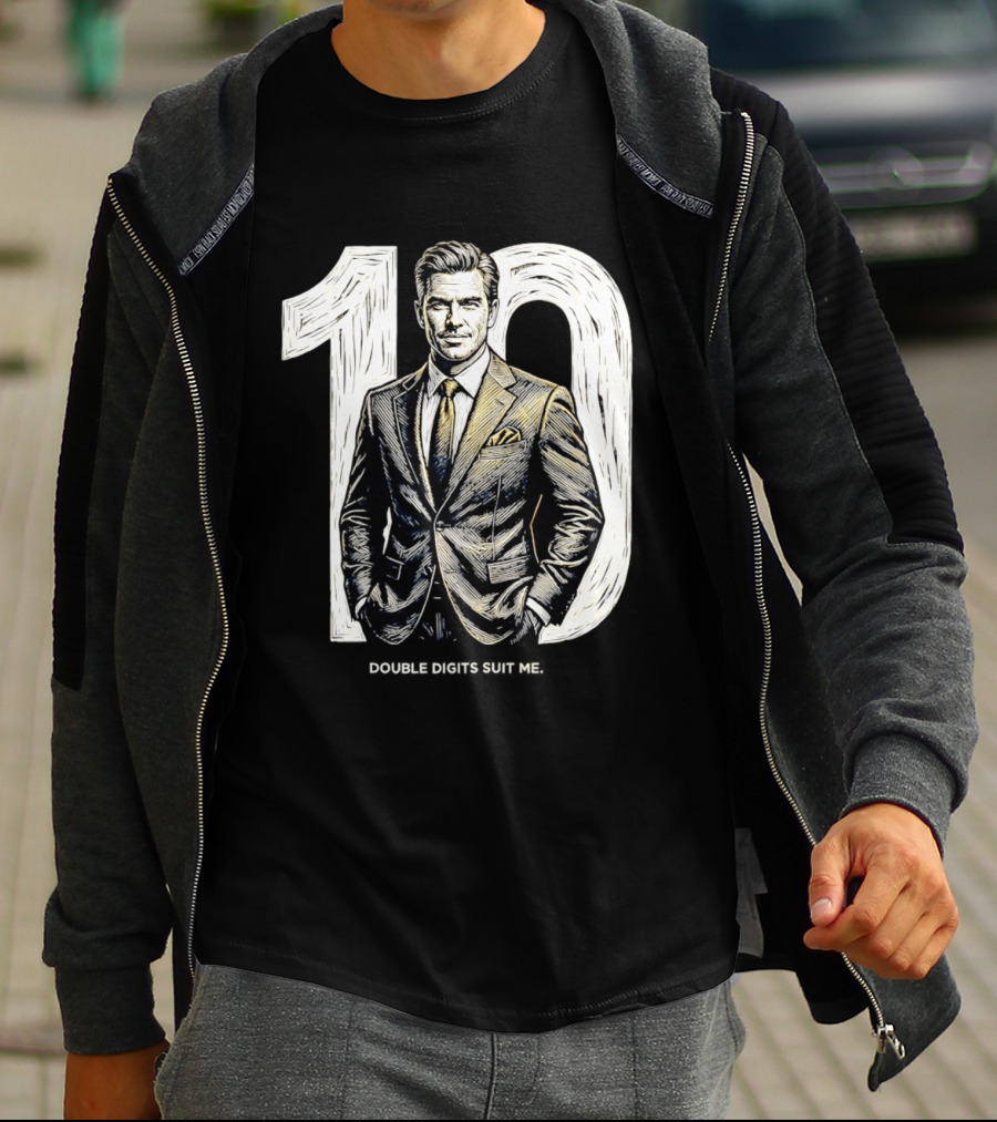 Pierce Brosnan 10 Double Digits Suit Me Timeless T-Shirt