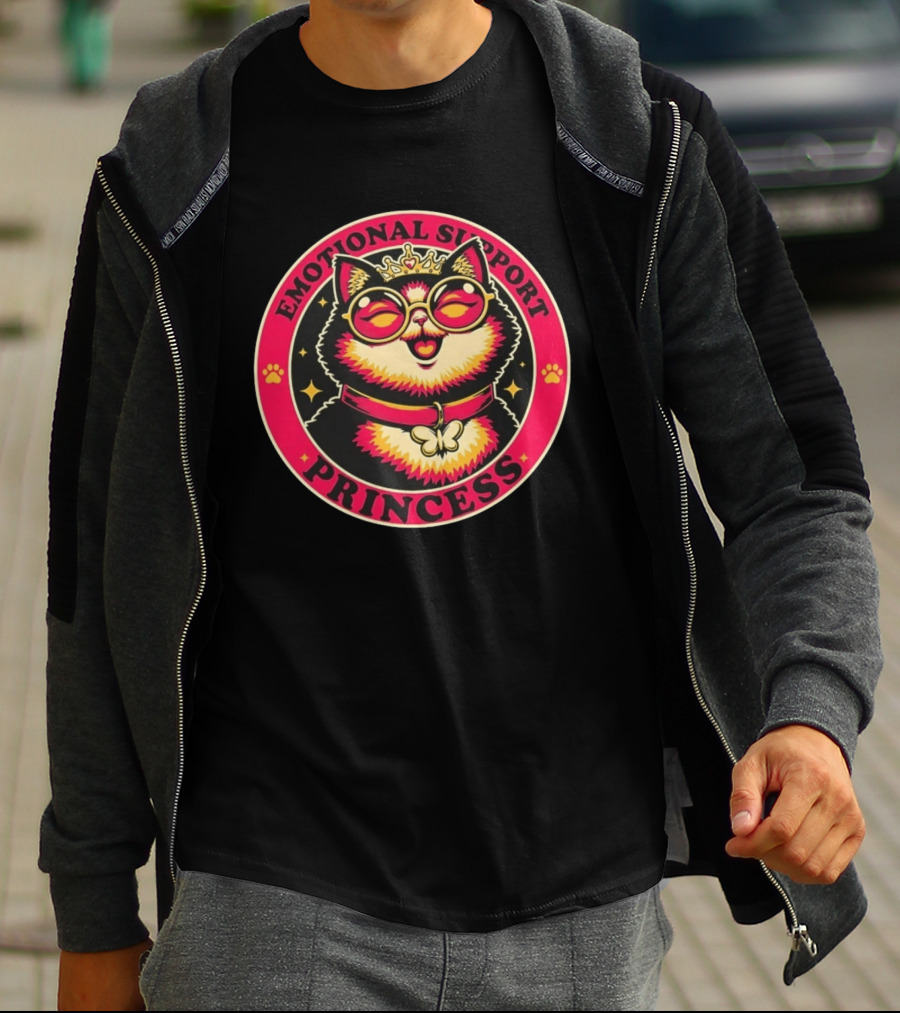 Dungeon Crawler Carl Emotional Support Princess Donut Cat T-Shirt