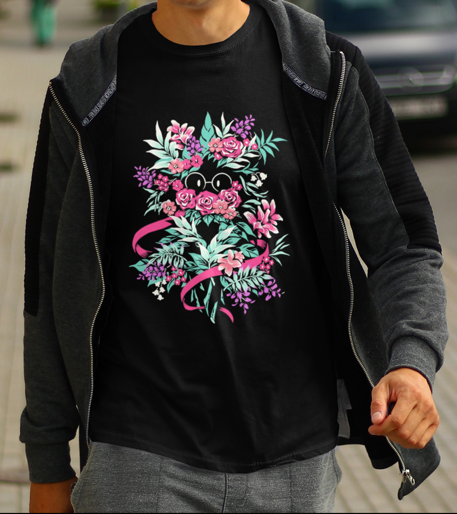 Ralsei Deltarune Floral Bouquet Undertale Indie Game Nature T-Shirt