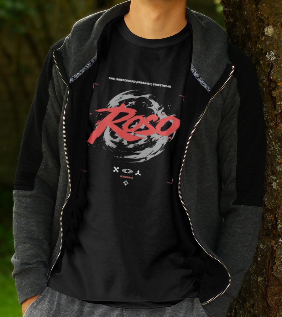 Roso Raw Underground Urbanish Rosoideae Streetwear XOΑ Vrosinox T-Shirt