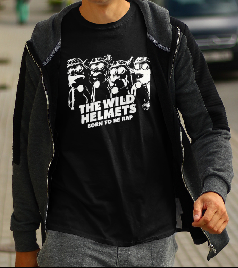 The Wild Helmets Born To Be Rap Minions T-Shirt