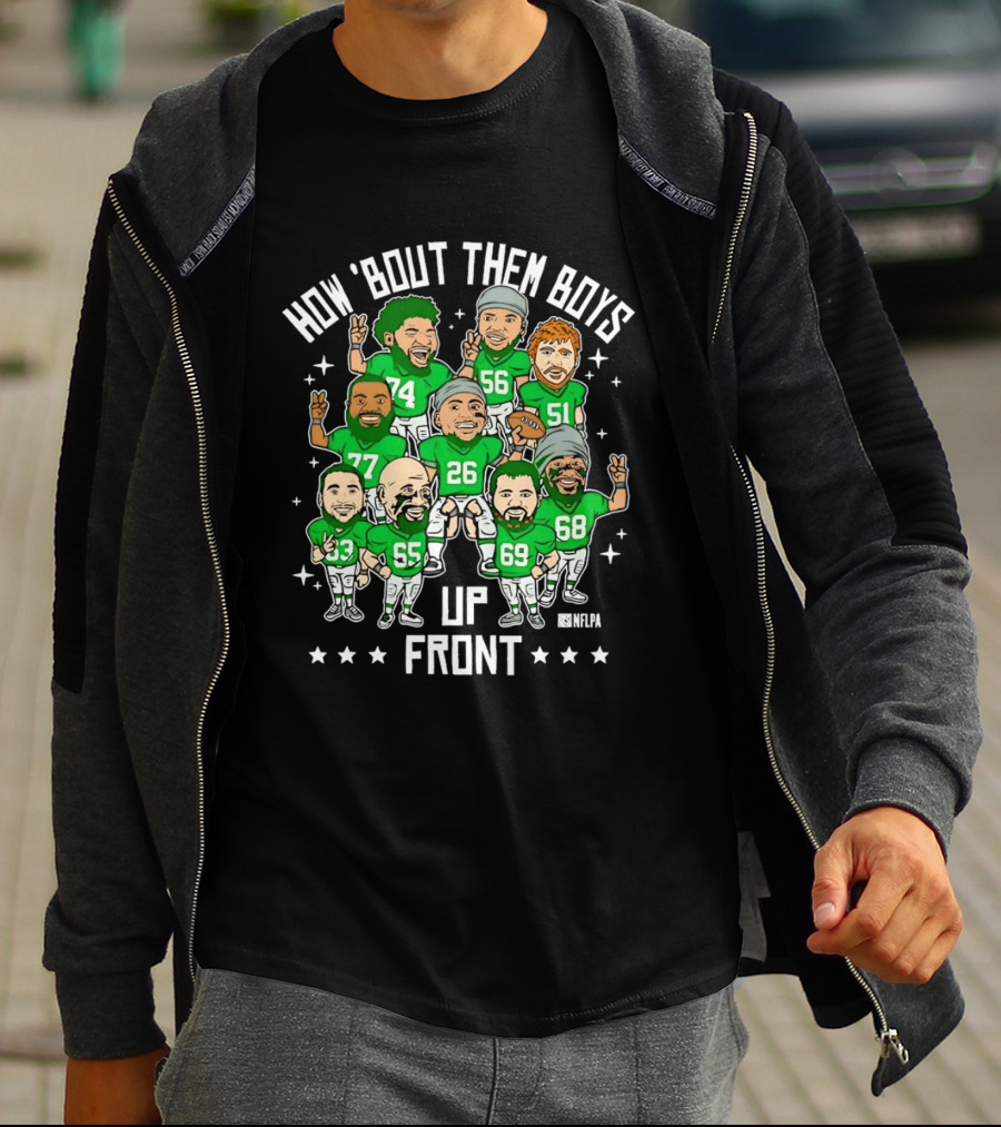 How 'Bout Them Boys 26 Up Front 74 56 51 77 65 69 68 T-Shirt