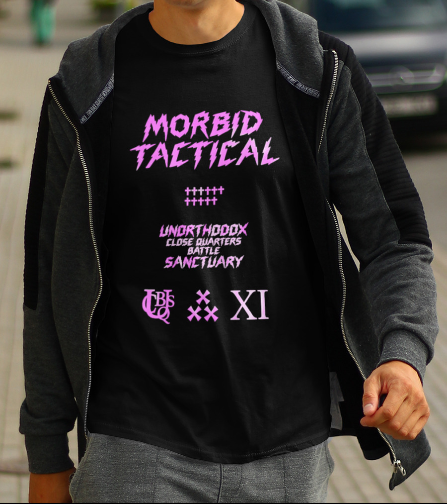 Morbid Tactical Unorthodox Close Quarters Battle Sanctuary UCBS XI T-Shirt