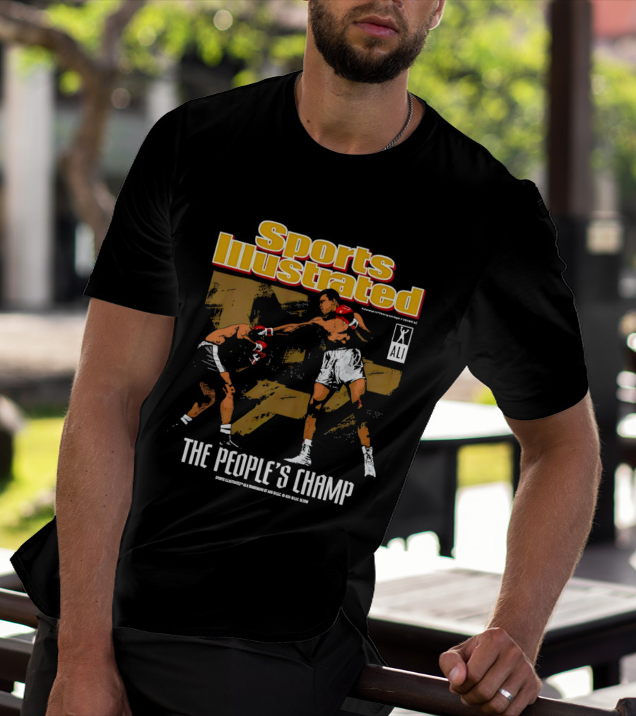 Sports Illustrated Muhammad Ali The People's Champ Boxing T-Shirt