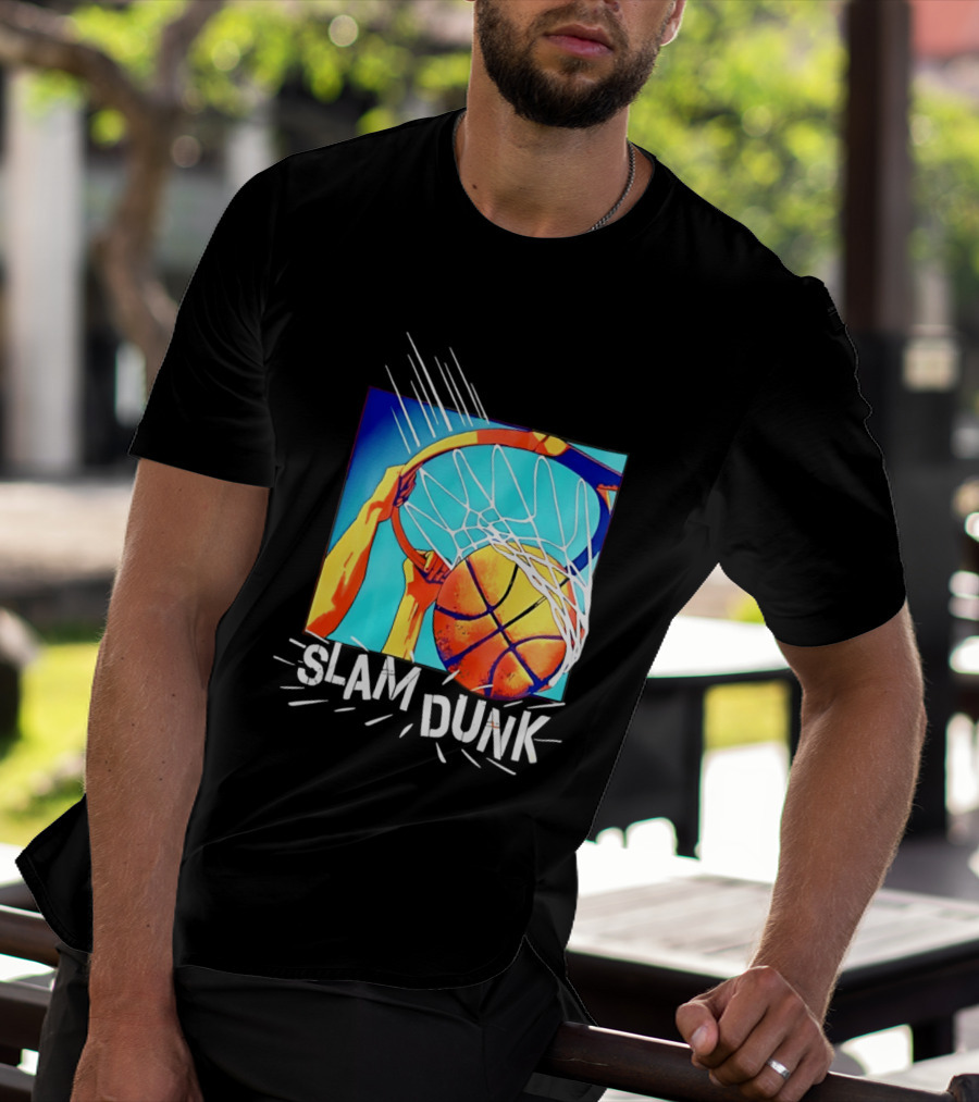 Slam Dunk Basketball Children's Place Hoop Action Kids T-Shirt