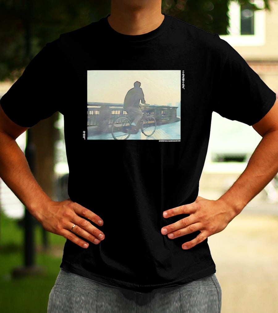 Suzuka Chinzei Perfect Days Movie Bicycle Scene T-Shirt