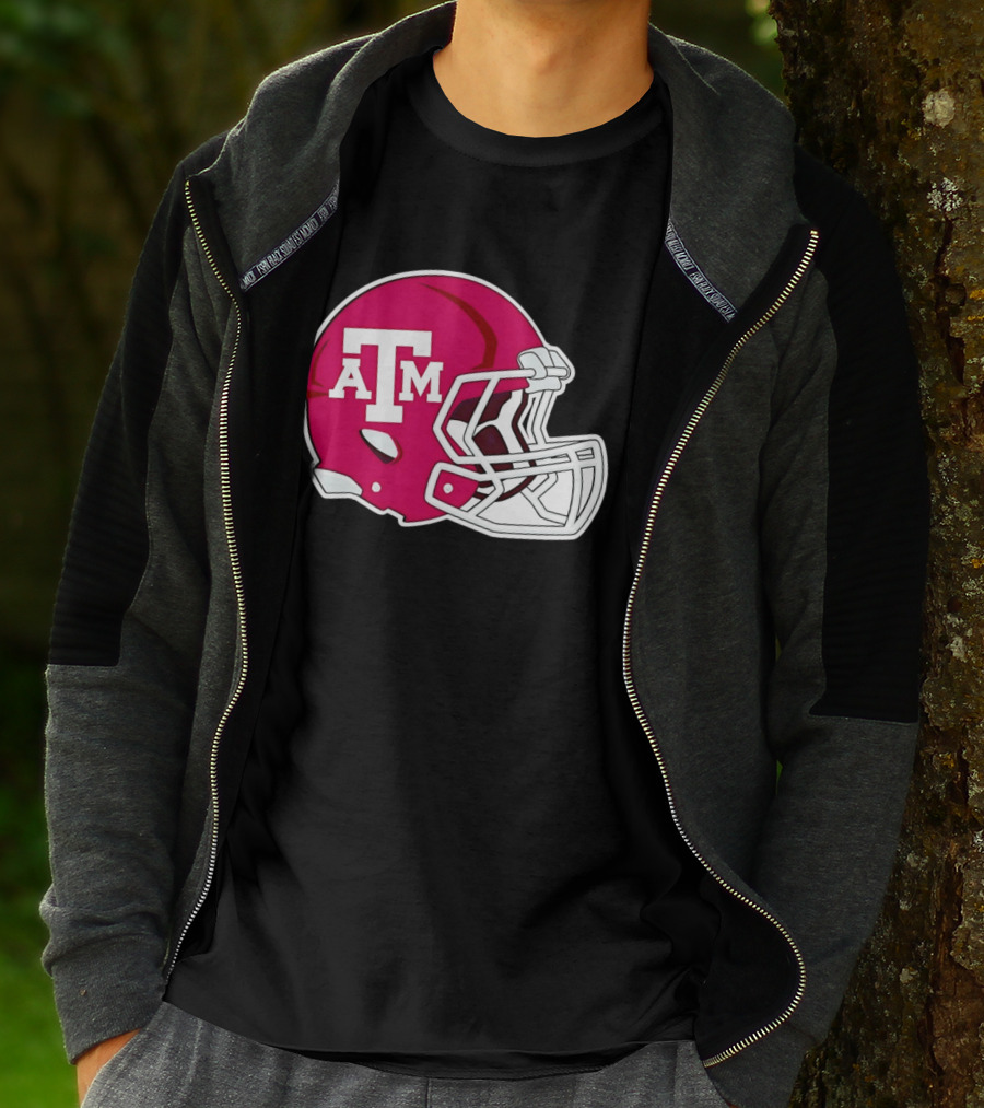 Texas A&M Aggies Football Helmet Fan Gear T-Shirt