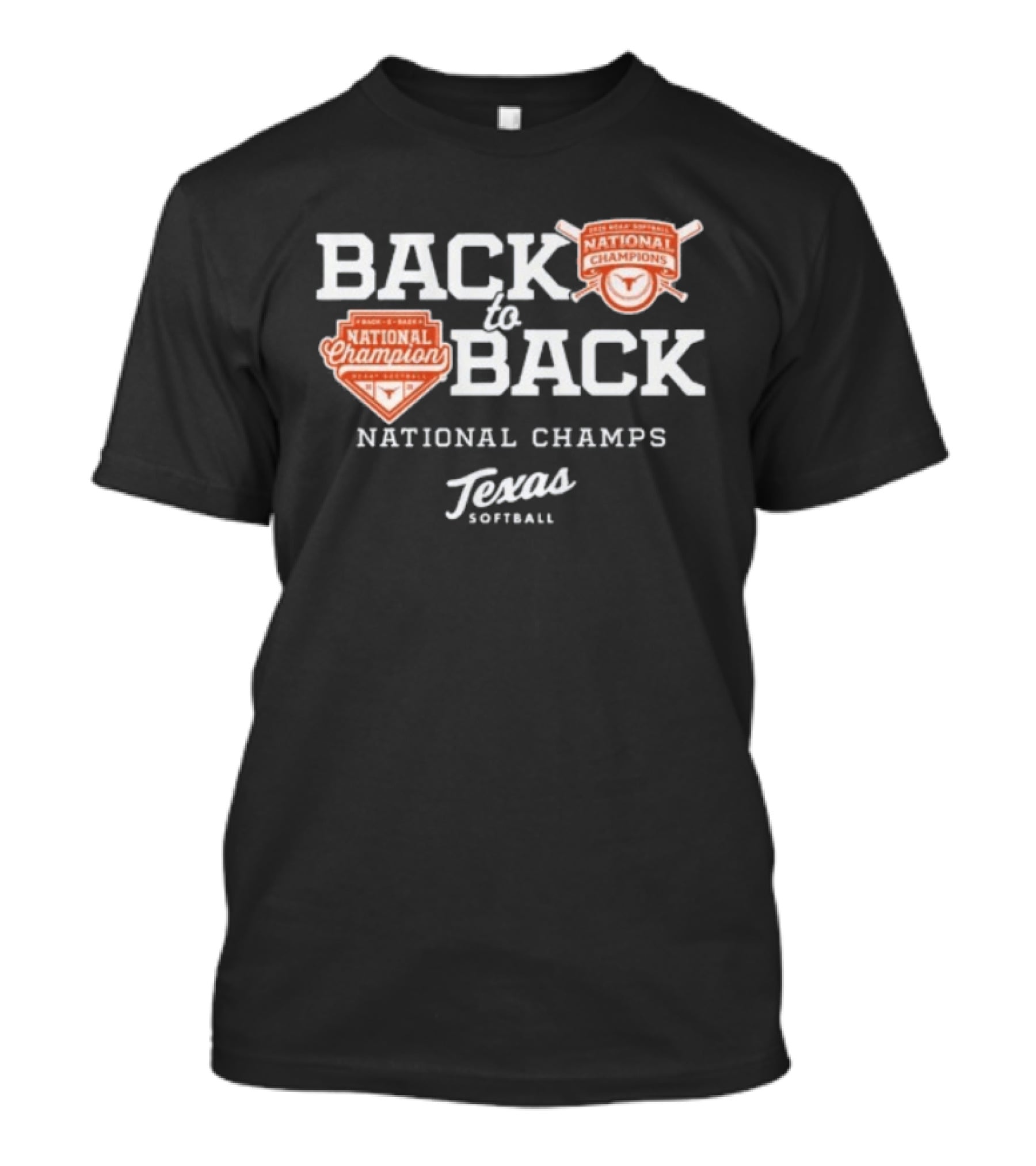 Back To Back National Champs Texas Football 2026 T-Shirt