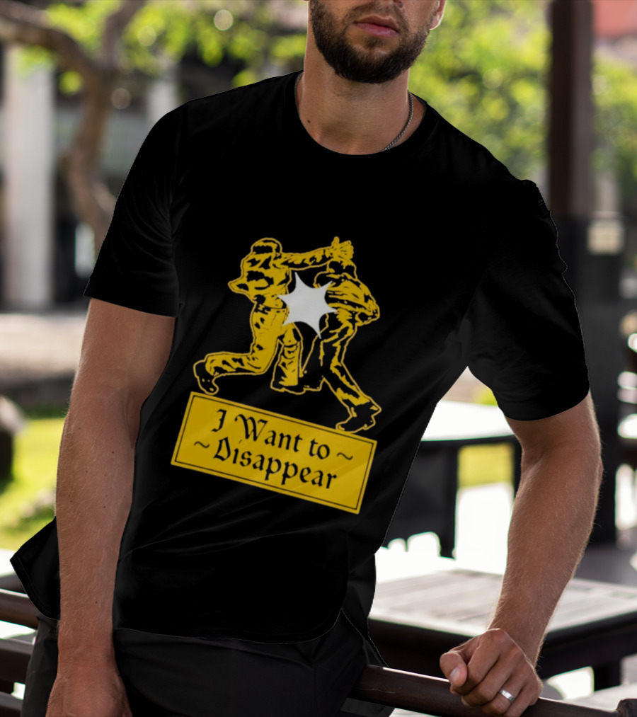 I Want To Disappear The Smiths Fighting Men Music Album T-Shirt