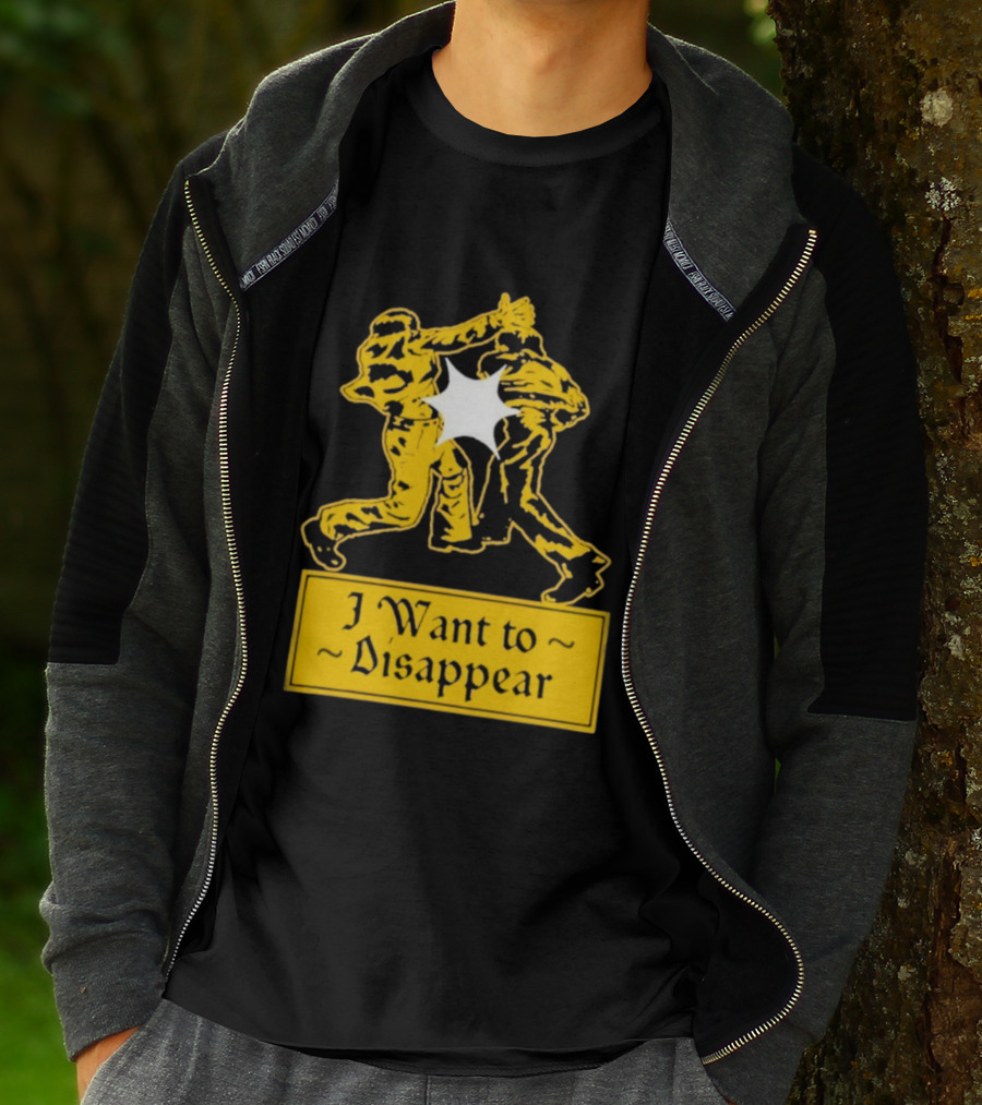I Want To Disappear The Smiths Fighting Men Music Album T-Shirt