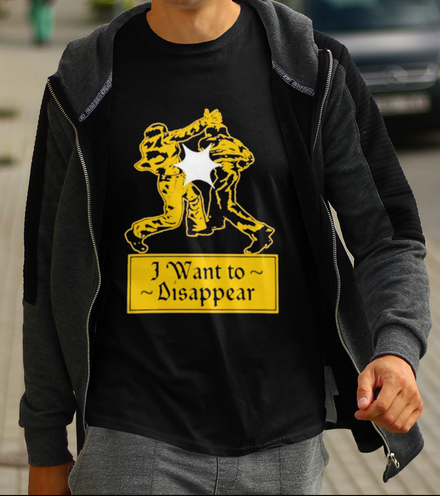 I Want To Disappear The Smiths Fighting Men Music Album T-Shirt
