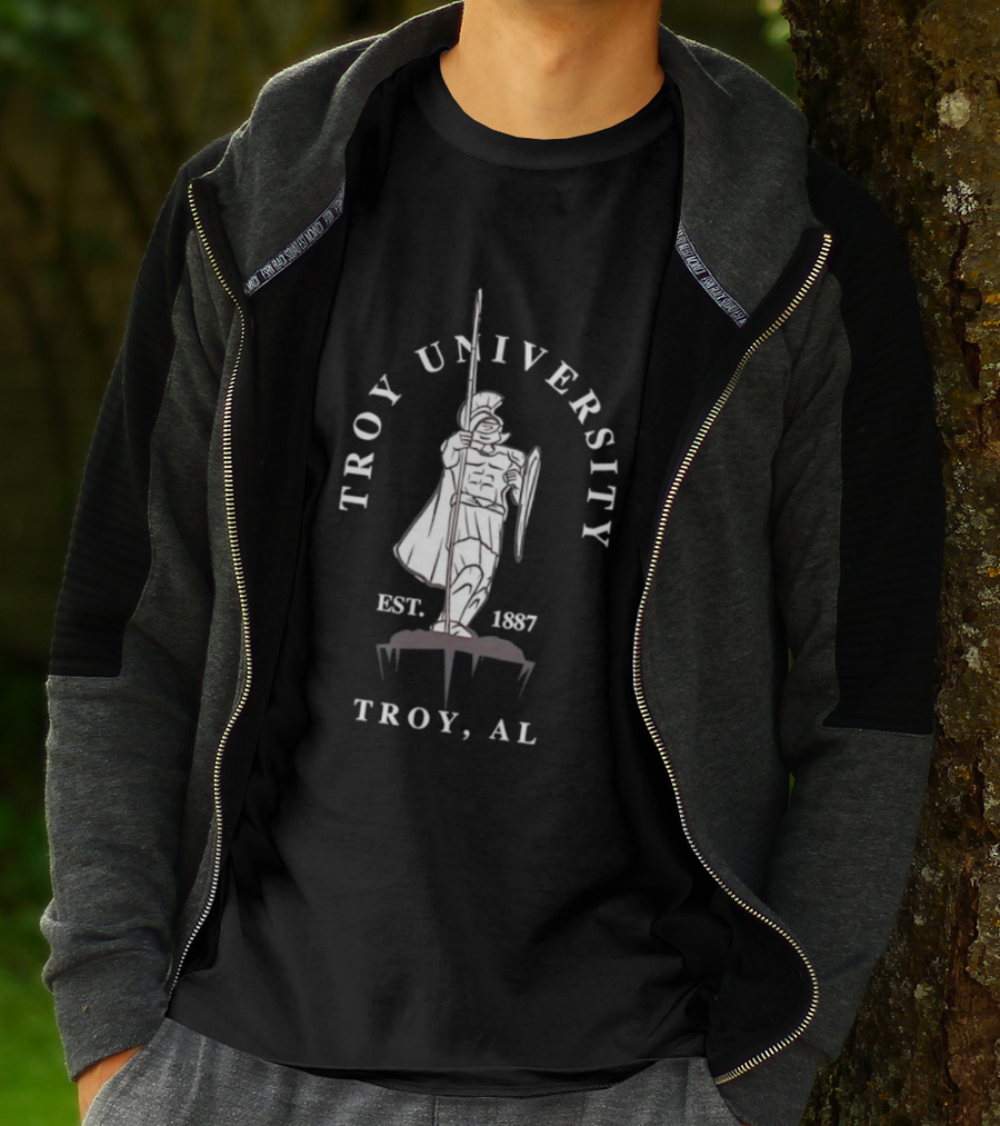 Troy University Trojan Warrior Est 1887 Troy AL T-Shirt