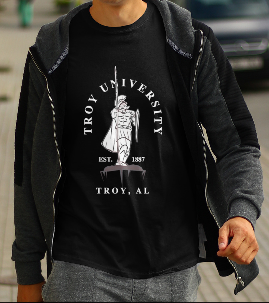 Troy University Trojan Warrior Est 1887 Troy AL T-Shirt