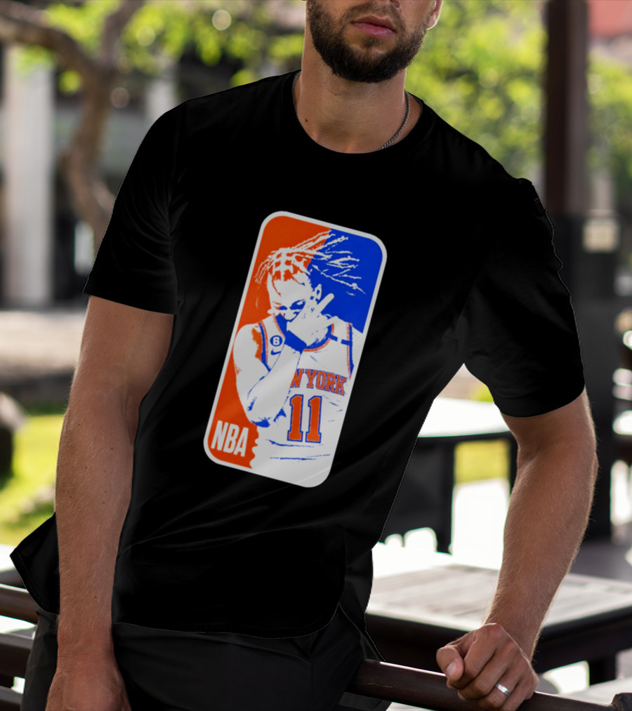 New York 11 NBA Jalen Brunson Knicks T-Shirt