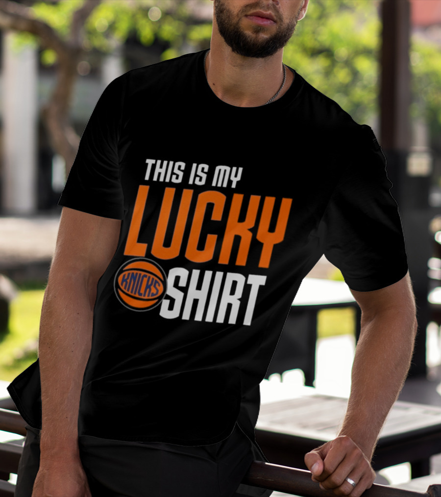 New York Knicks This Is My Lucky Knicks T-Shirt