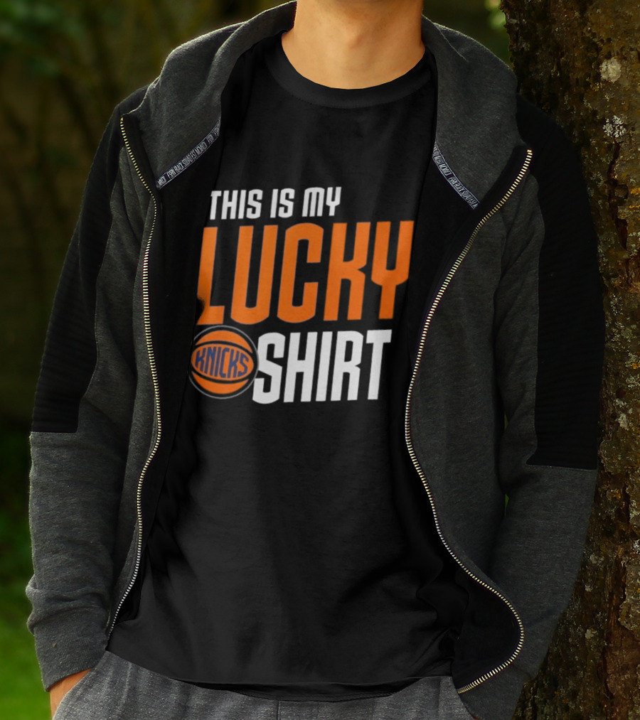 New York Knicks This Is My Lucky Knicks T-Shirt