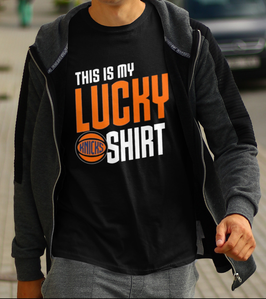 New York Knicks This Is My Lucky Knicks T-Shirt