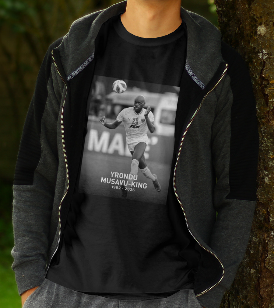 Yrondu Musavu King 29 JSW 1992 2026 Soccer Player T-Shirt