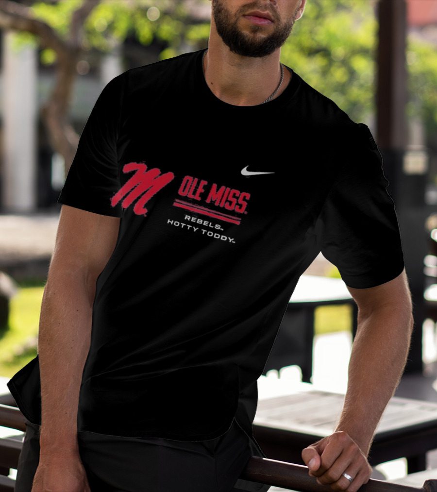 Nike Ole Miss Rebels Hotty Toddy Velocity M T-Shirt