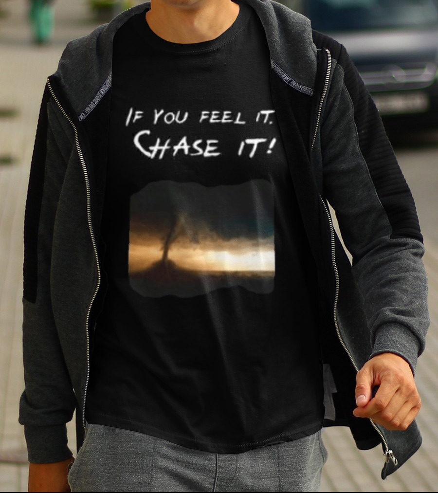 If You Feel It Chase It Beryl Hurricane Anime 2024 T-Shirt