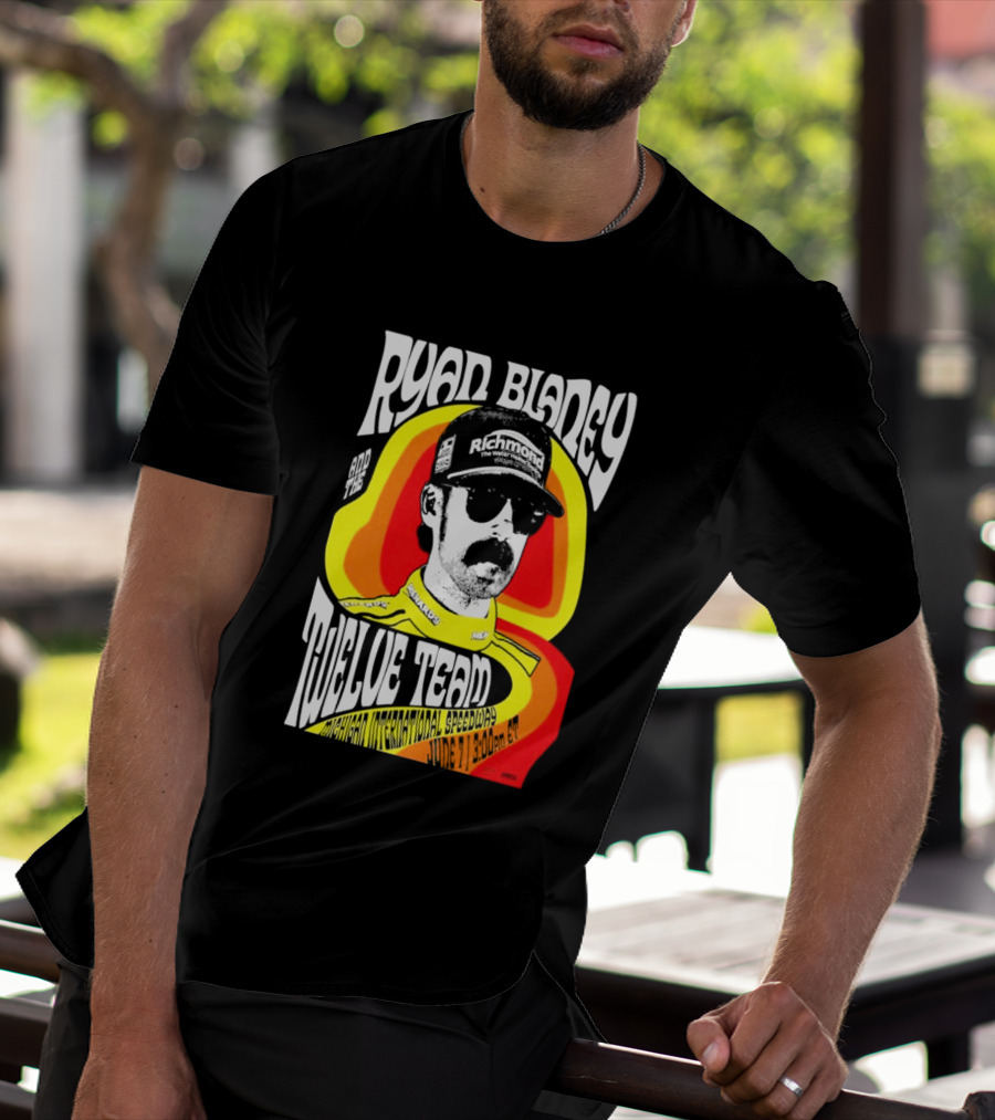 Ryan Blaney 12 Tribute Team Michigan International Speedway June 7 2026 T-Shirt