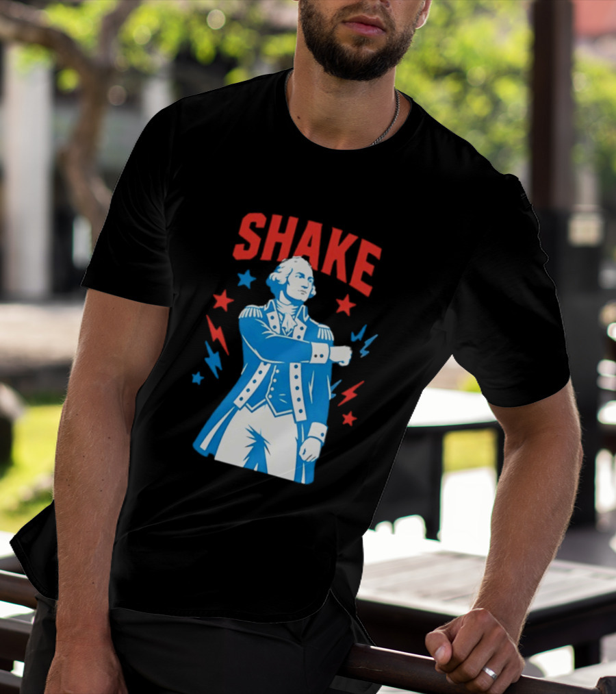 Shake And Bake George Washington America Drinking T-Shirt