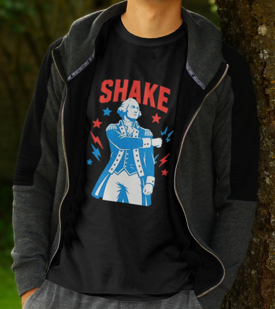 Shake And Bake George Washington America Drinking T-Shirt