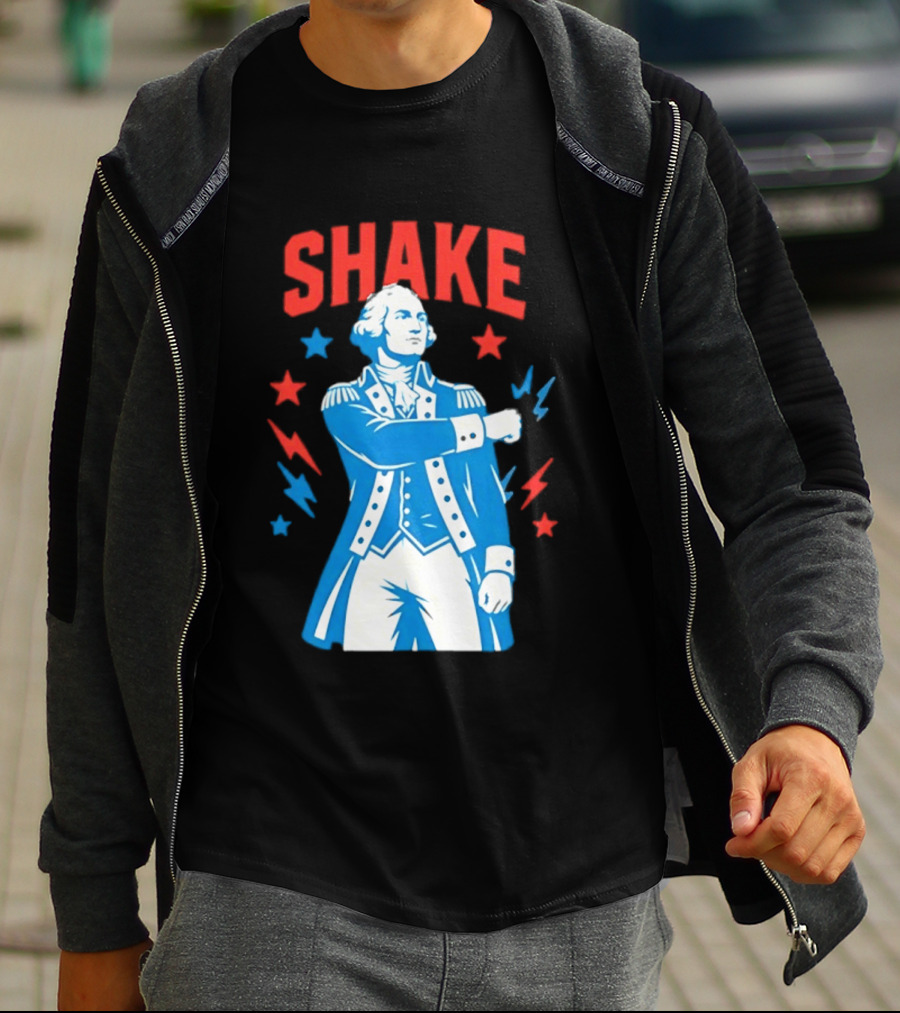 Shake And Bake George Washington America Drinking T-Shirt