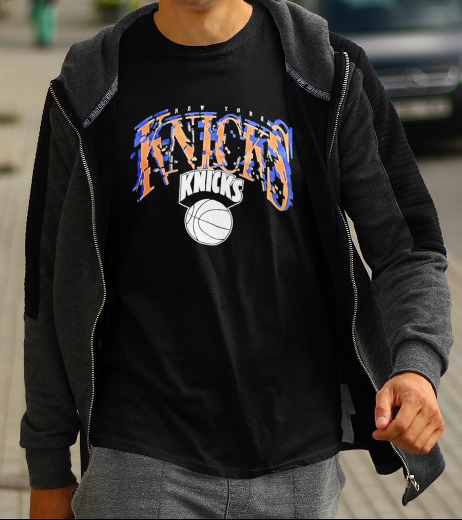 New York Knicks Suga Collaboration NBA Basketball T-Shirt