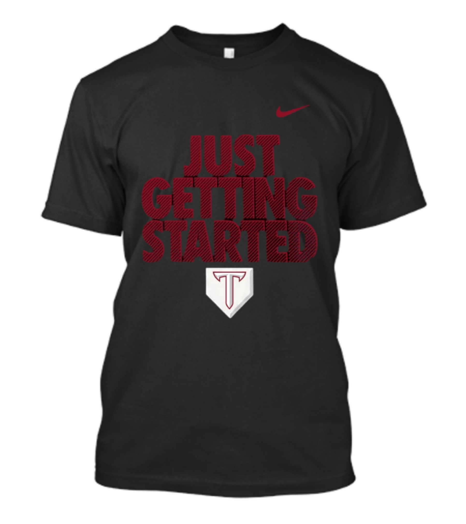 Nike Troy Trojans Just Getting Started T-Shirt