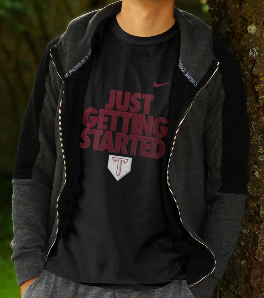 Nike Troy Trojans Just Getting Started T-Shirt