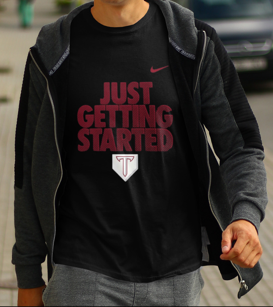 Nike Troy Trojans Just Getting Started T-Shirt