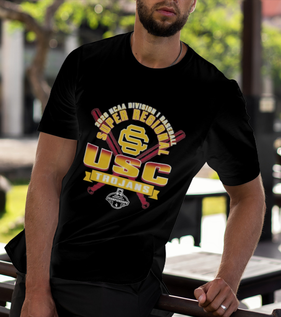 USC Trojans 2026 NCAA Division 1 Baseball Super Regional T-Shirt