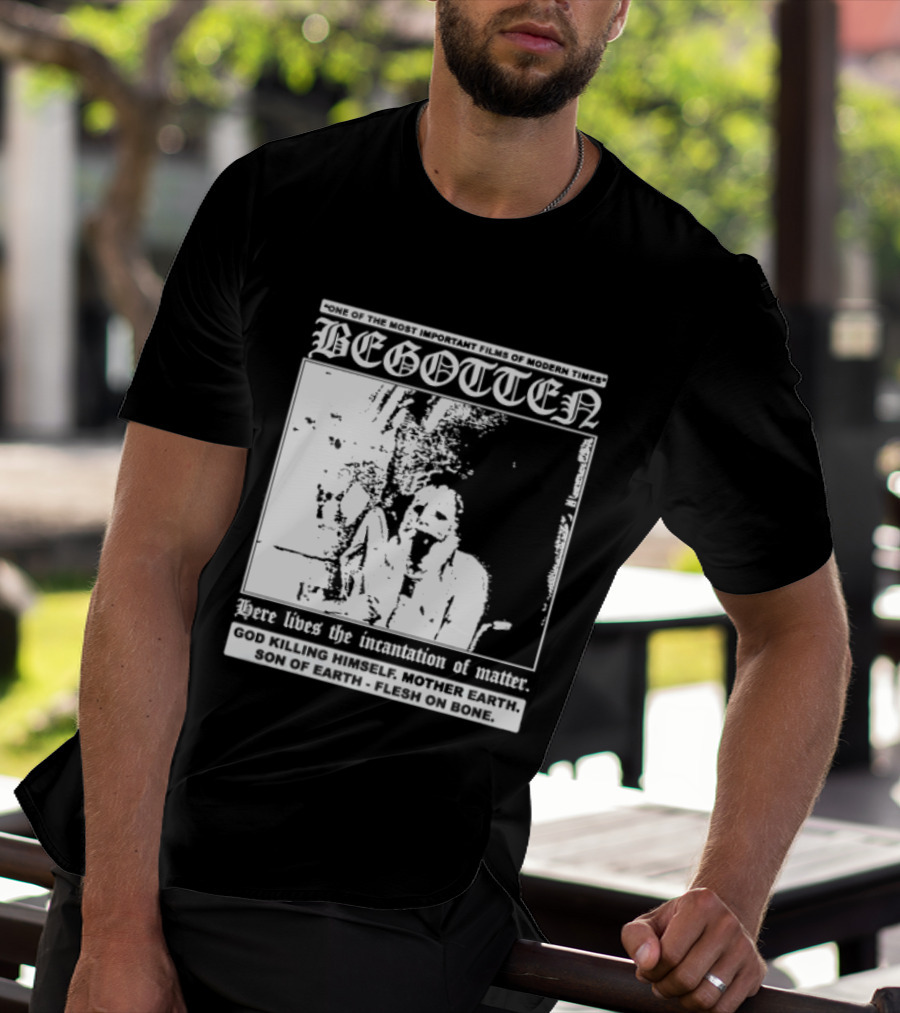 Begotten Most Important Films Modern Times Bootleg Surreal Cult Classic Horror Movie T-Shirt