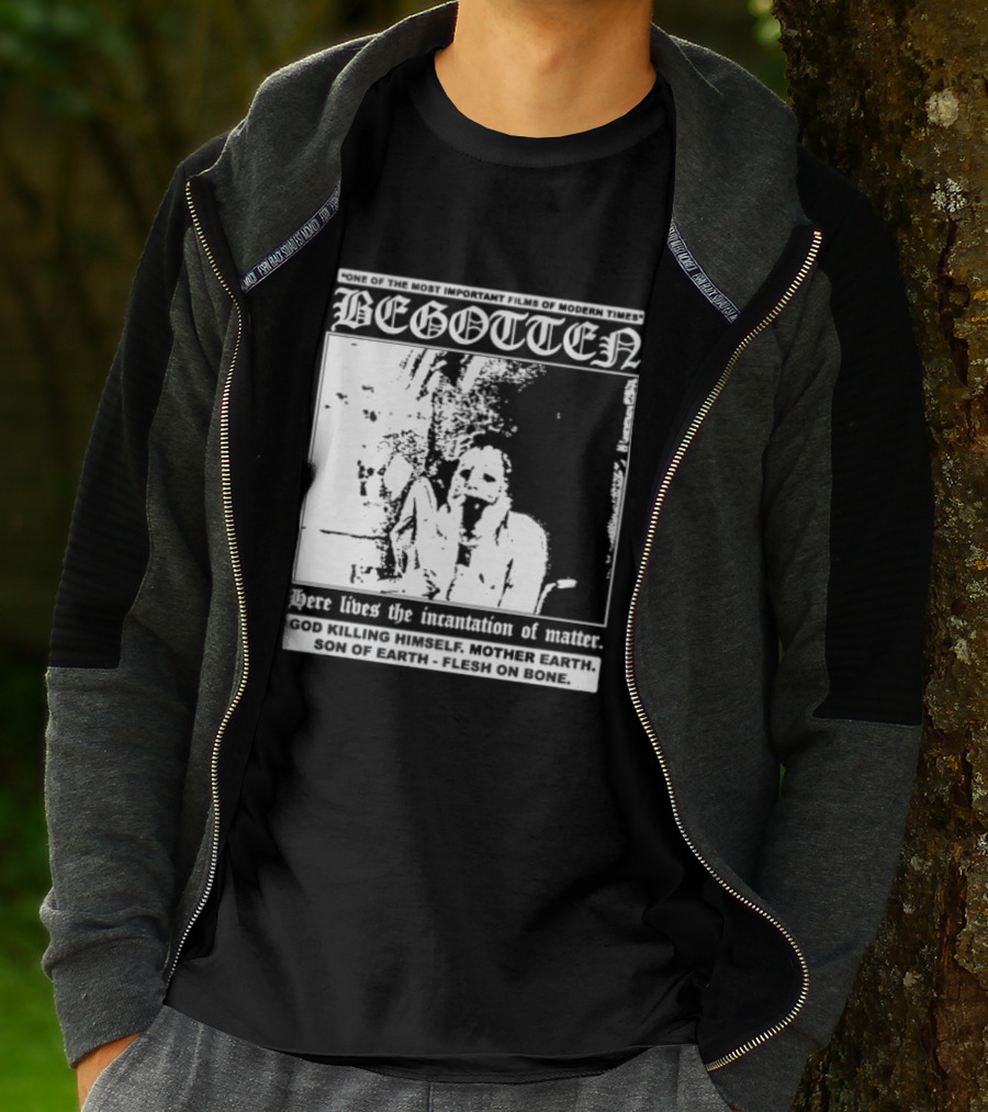 Begotten Most Important Films Modern Times Bootleg Surreal Cult Classic Horror Movie T-Shirt