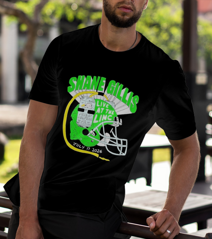 Shane Gillis Live At The Linc Philadelphia July 17 2026 Helmet T-Shirt