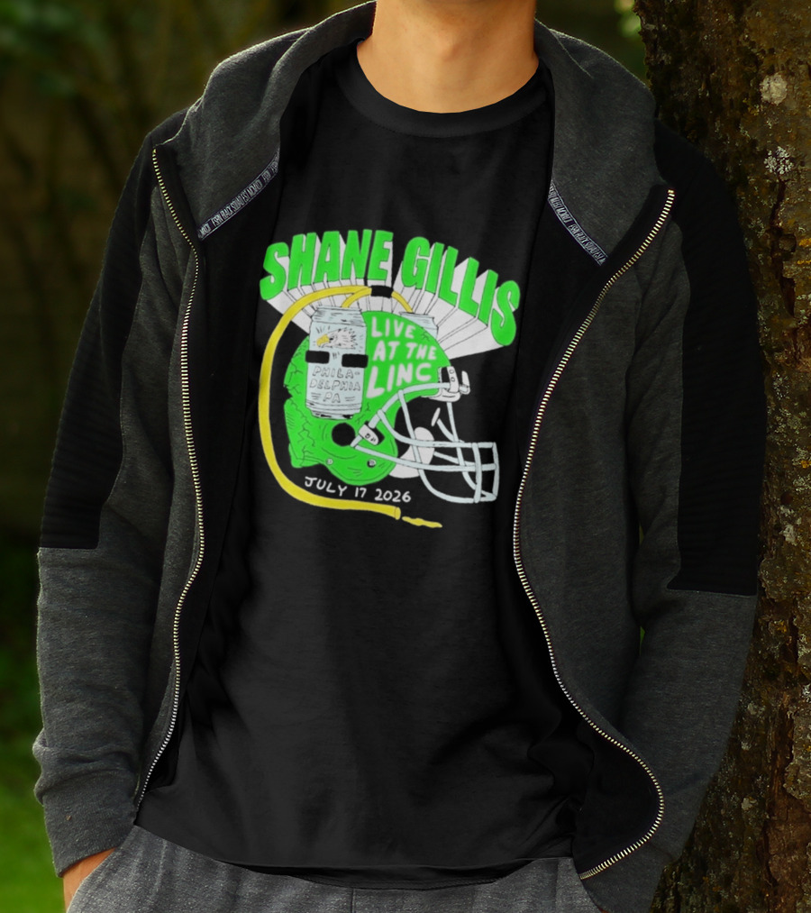 Shane Gillis Live At The Linc Philadelphia July 17 2026 Helmet T-Shirt