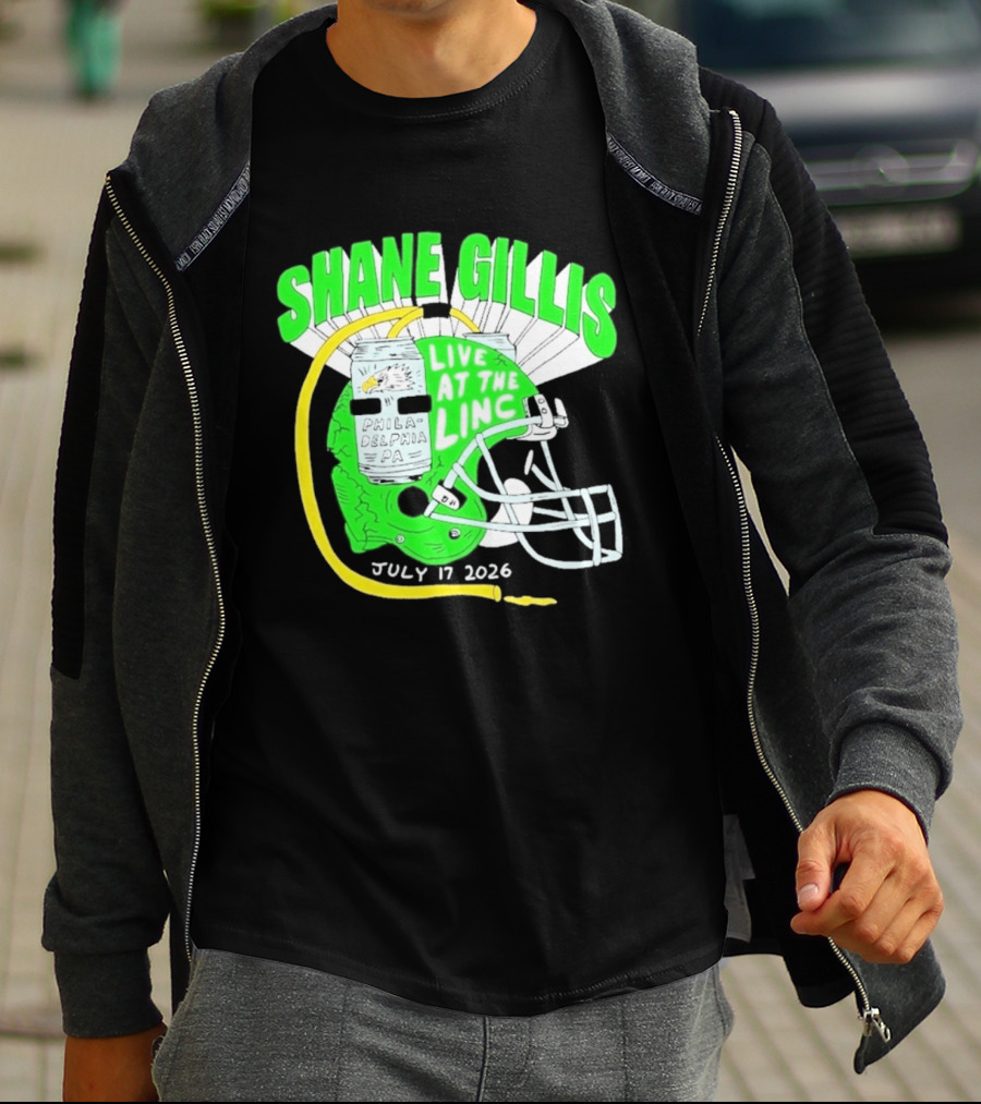 Shane Gillis Live At The Linc Philadelphia July 17 2026 Helmet T-Shirt