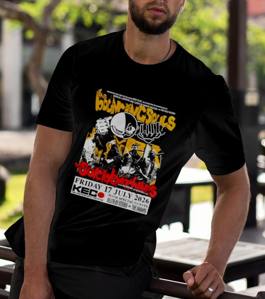 Bouncing Souls The Suicide Machines Live At Kelowna Event Centre July 2026 T-Shirt
