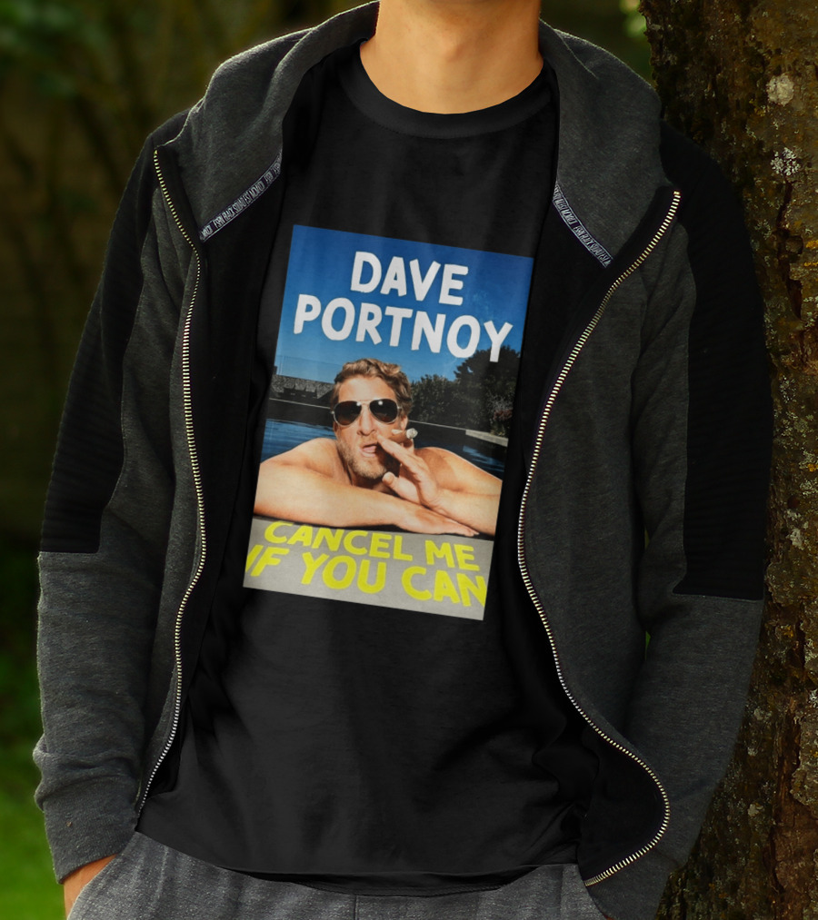 Dave Portnoy Cancel Me If You Can Cigarette Sunglasses Pool T-Shirt