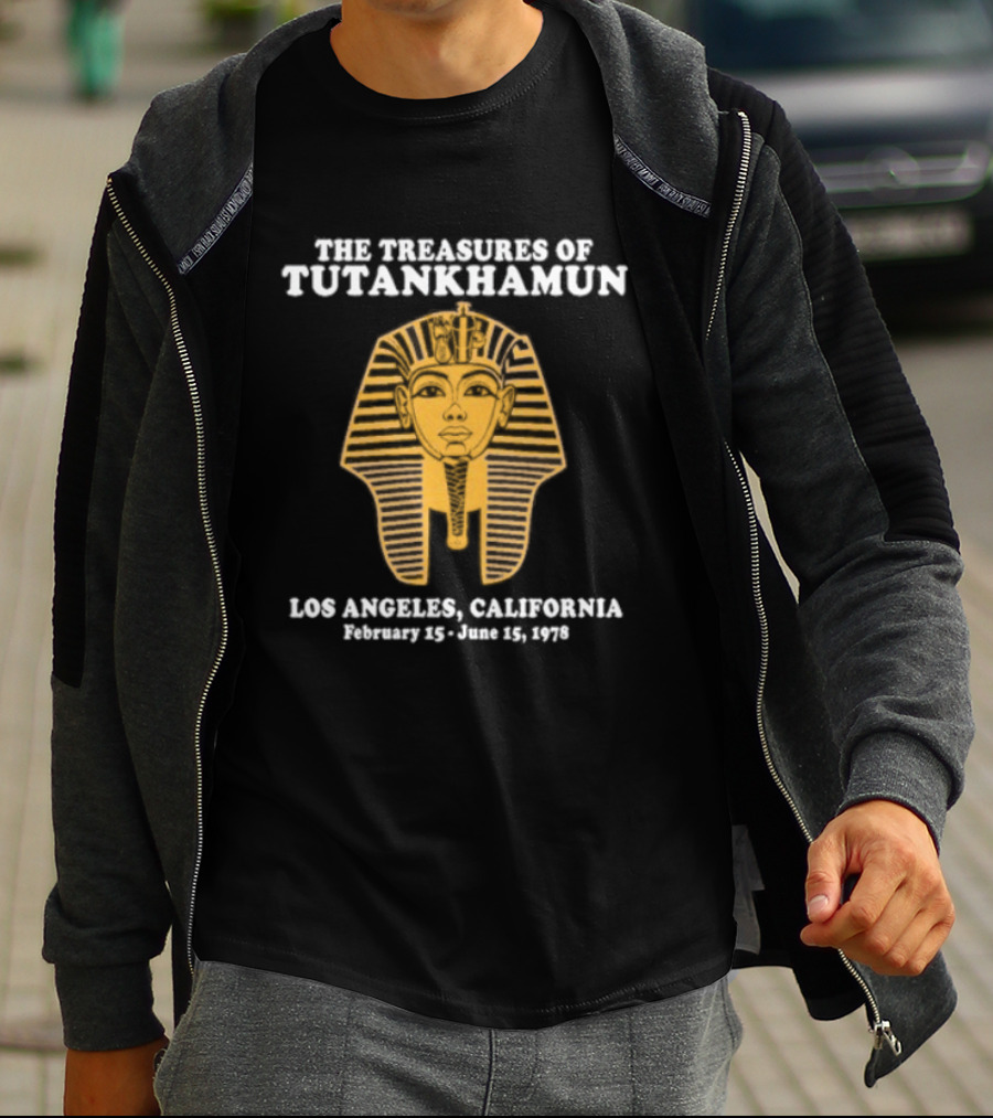 The Treasures Of Tutankhamun Los Angeles February 15 June 15 1978 Exhibition T-Shirt